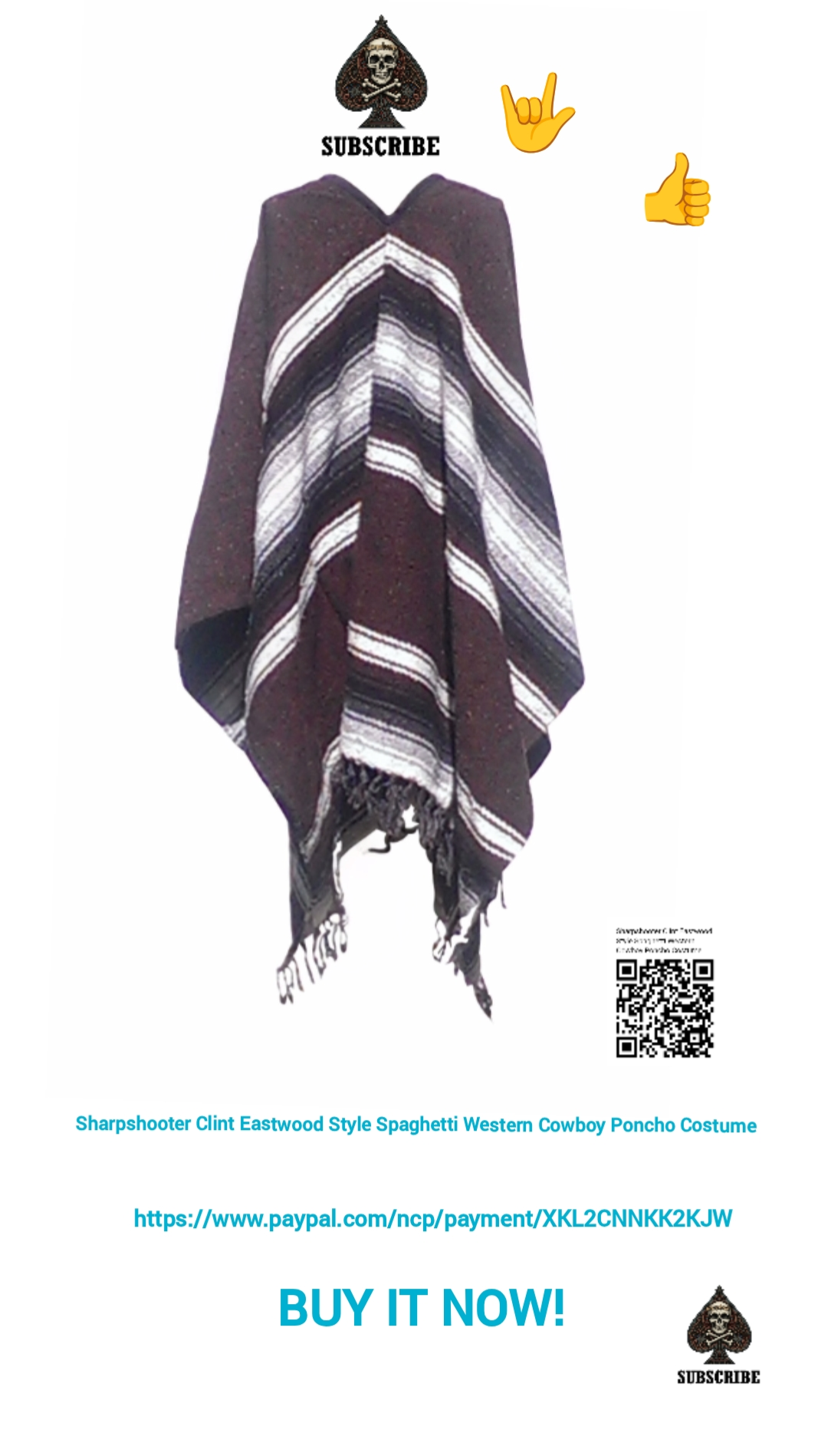 Sharpshooter-Clint-Eastwood-Style-Spaghetti-Western-Cowboy-Poncho-Costume (1)